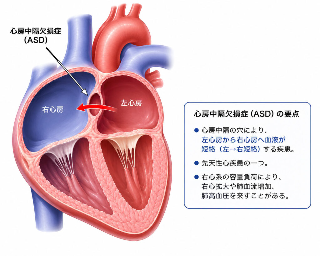 心房中隔欠損症
