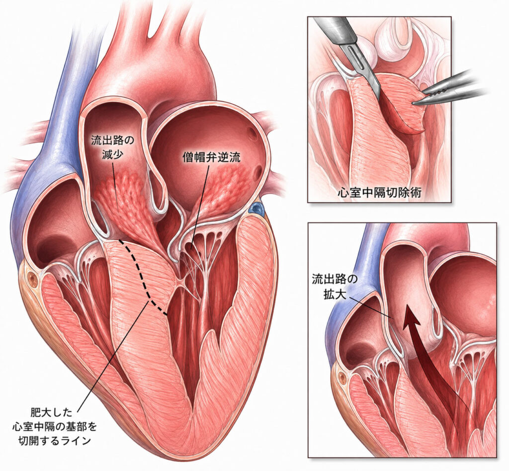 肥大型心筋症 心筋切除
