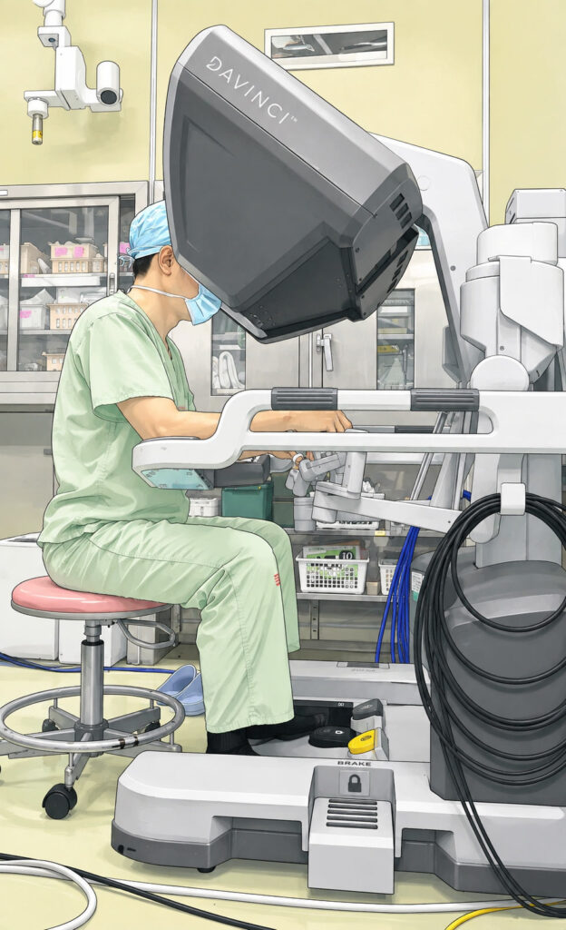 ロボット支援下僧帽弁形成術